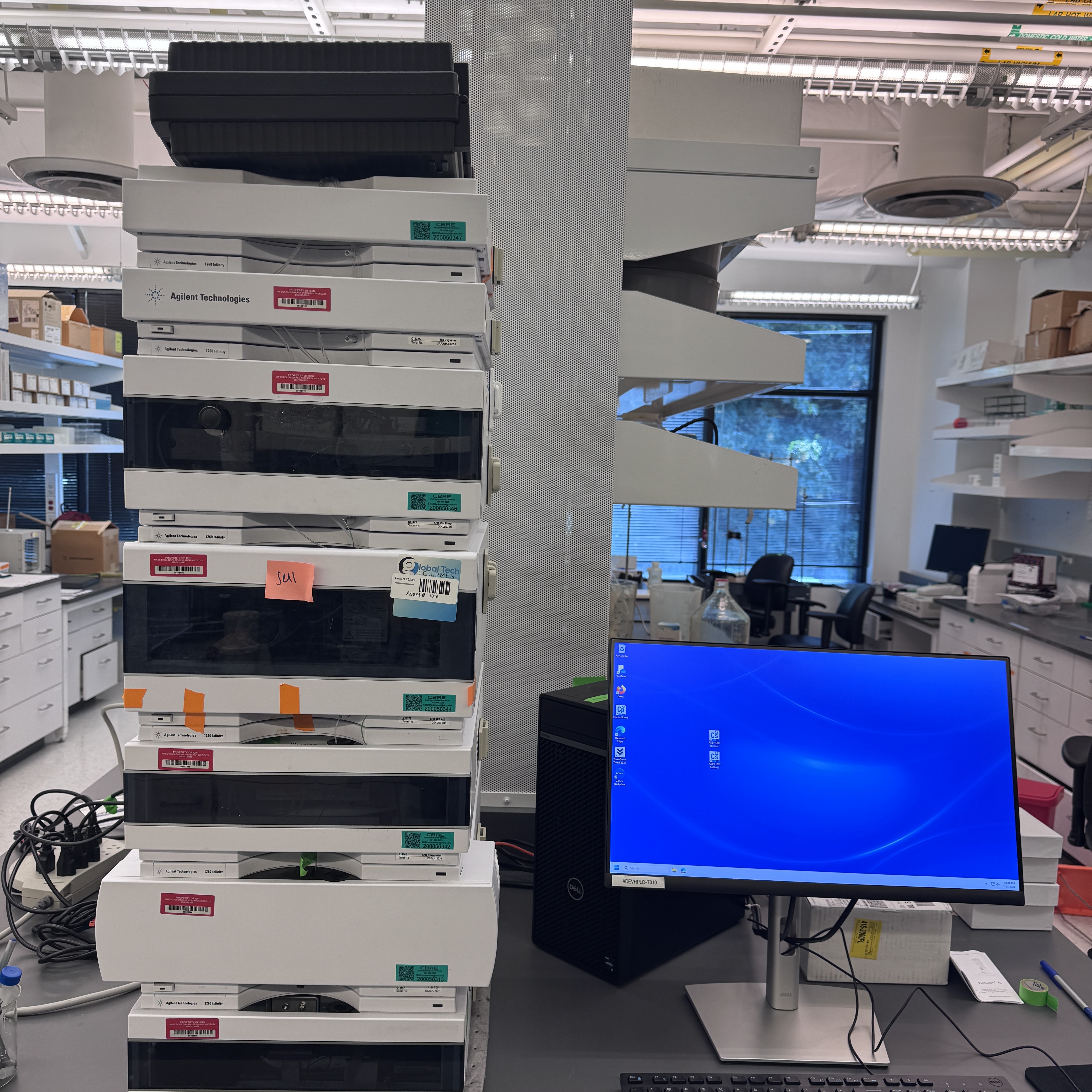 安捷倫1260高效液相色譜系統（HPLC）